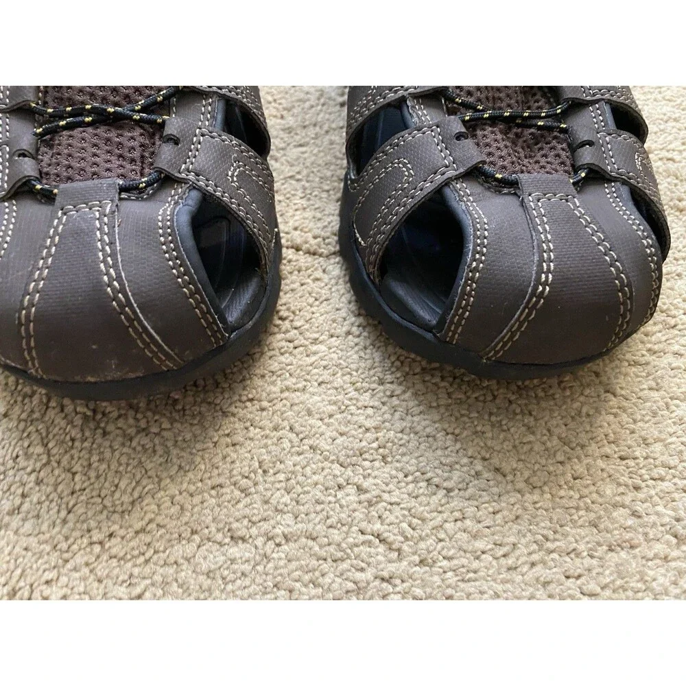 Teva Men's Forebay Hiking Sandal Brown Mesh Gorpcore Techwear Men’s Size 9
